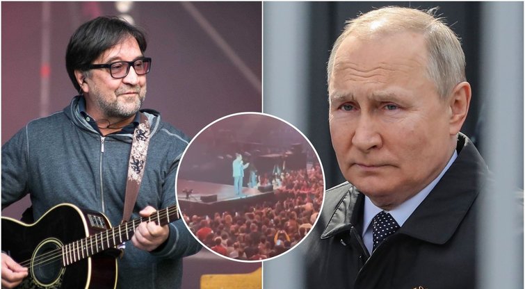Pasakė, kas laukia Rusijos muzikanto, kuris pasisakė prieš karą: Putiną išvadino Cezariu