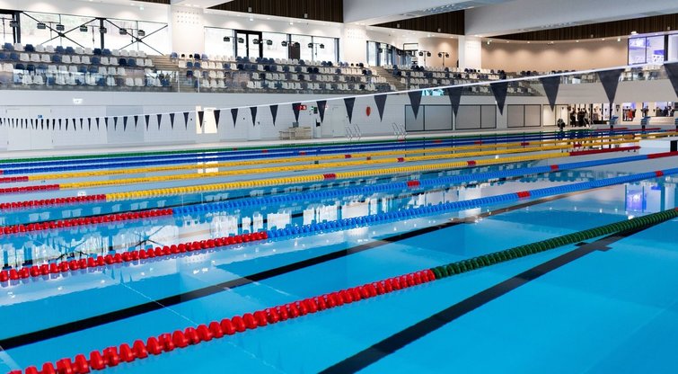 Pamatykite: Vilniuje atidarytas ilgai lauktas olimpinis Lazdynų baseinas
