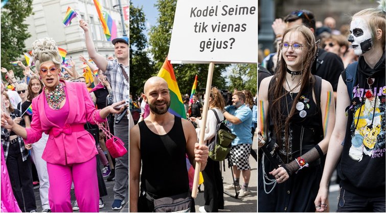 Sostinę sudrebino „Vilnius Pride 2023“ eitynės: pamatykite, kaip pasipuošė miesto gyventojai bei svečiai
